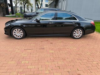 2015 Mercedes-Benz S-Класс 400 Long VI (W222, C217), чёрный, 2750000 рублей, вид 3