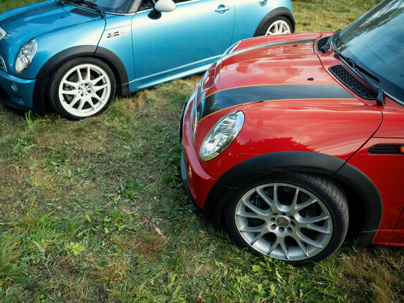 2003 Mini Hatch Cooper I (R50), красный, 700000 рублей - вид 6
