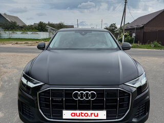 2022 Audi Q8 55 TFSI I (4M), чёрный, 7500000 рублей, вид 2