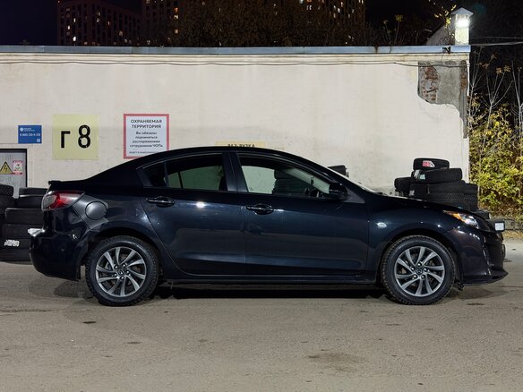 2012 Mazda 3 II (BL) Рестайлинг, чёрный, 740000 рублей - вид 8