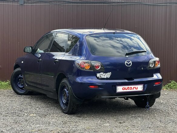 2006 Mazda 3 I (BK) Рестайлинг, синий, 329777 рублей - вид 3