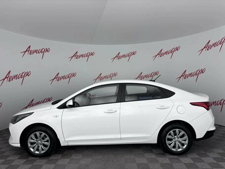 2022 Hyundai Solaris II Рестайлинг, белый, 1559000 рублей, вид 2