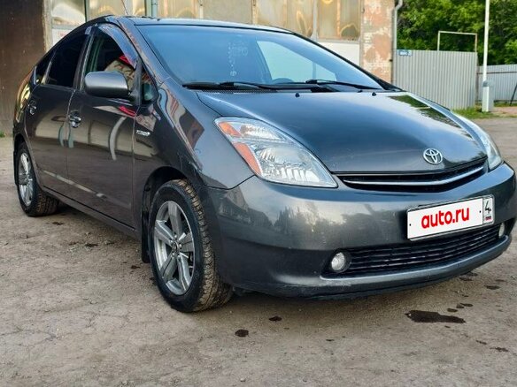 2007 Toyota Prius II Рестайлинг (XW20), серый, 760000 рублей - вид 6