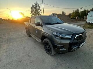 2023 Toyota Hilux VIII Рестайлинг 2, зелёный, 6500000 рублей, вид 2