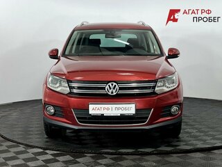 2012 Volkswagen Tiguan I Рестайлинг, красный, 1600000 рублей, вид 3