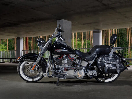 2007 Harley-Davidson Heritage, чёрный, 700000 рублей, вид 2