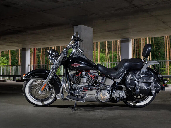 2007 Harley-Davidson Heritage, чёрный, 700000 рублей - вид 1