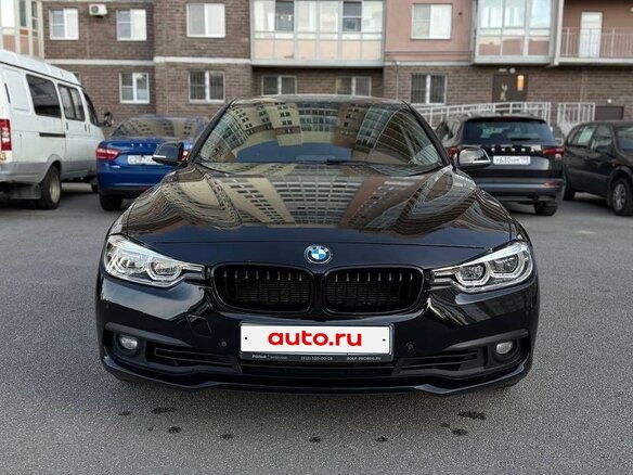 2015 BMW 3 серии 318i VI (F3x) Рестайлинг, чёрный, 1700000 рублей
