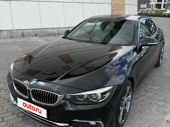 2017 BMW 4 серии 430i F32/F33/F36 Рестайлинг, чёрный, 2900000 рублей - вид 4