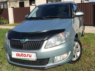 2012 Skoda Fabia II Рестайлинг, зелёный, 780000 рублей, вид 1