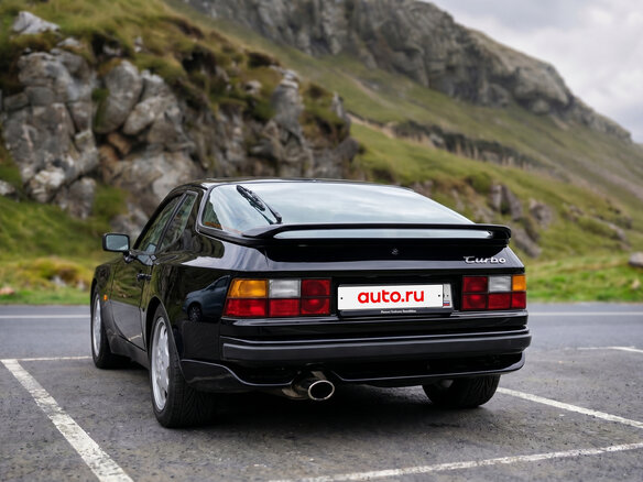 1990 Porsche 944 Turbo, чёрный, 4900000 рублей - вид 6