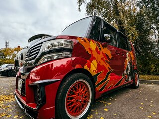 2014 Honda N-BOX I, красный, 899000 рублей, вид 1
