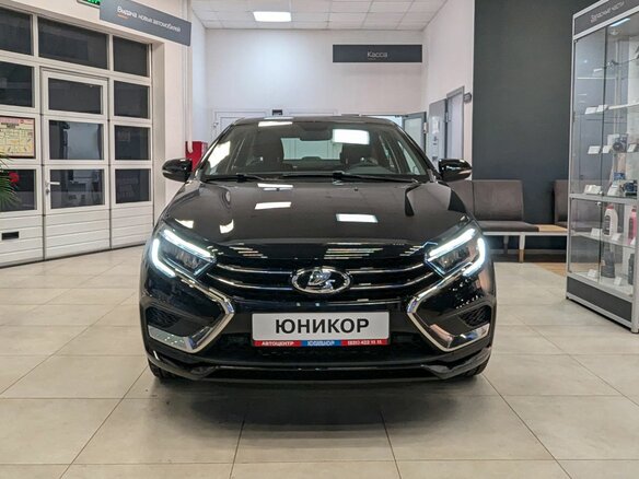 2026 Lada (ВАЗ) Vesta I Рестайлинг (NG), чёрный - вид 7