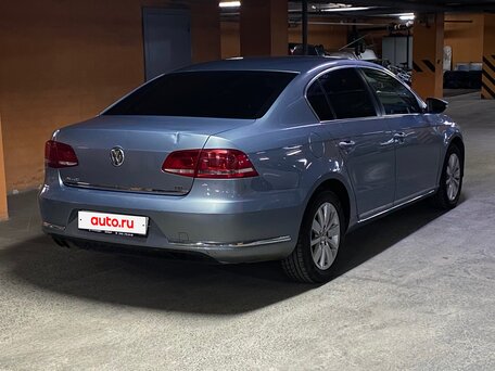 2011 Volkswagen Passat B7, голубой, 1050000 рублей, вид 4