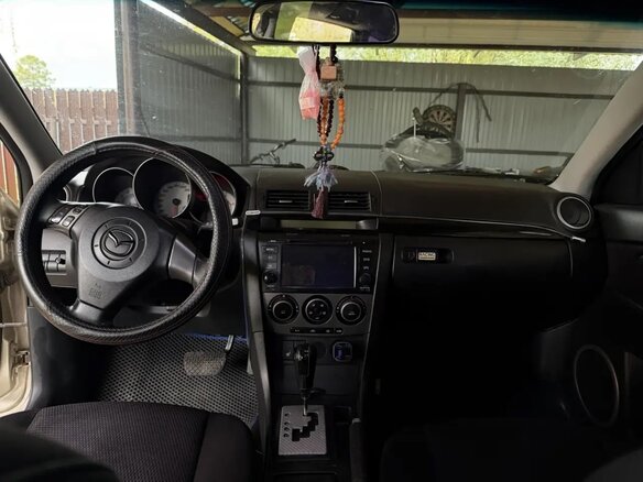 2007 Mazda 3 I (BK) Рестайлинг, серый, 350000 рублей - вид 5