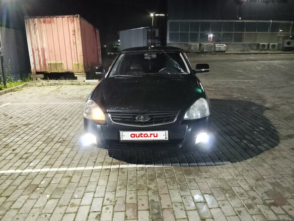 2009 Lada (ВАЗ) Priora I, синий, 130000 рублей - вид 3