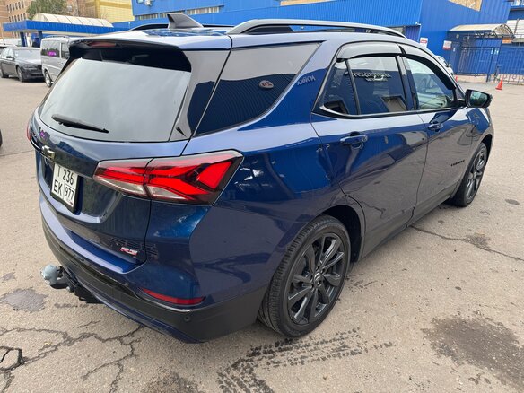 2022 Chevrolet Equinox III Рестайлинг, синий, 2150000 рублей - вид 3