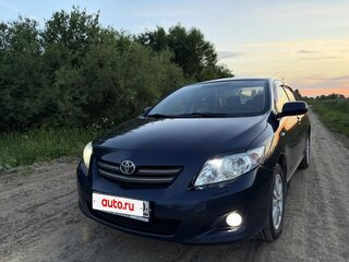 2008 Toyota Corolla AMT X (E140, E150), синий, 535000 рублей, вид 3