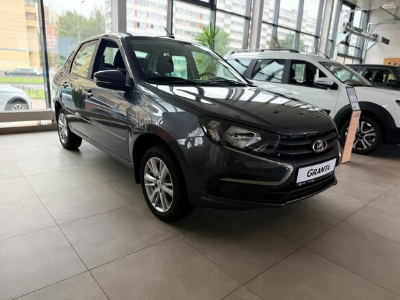 2026 Lada (ВАЗ) Granta I Рестайлинг, серый - вид 2