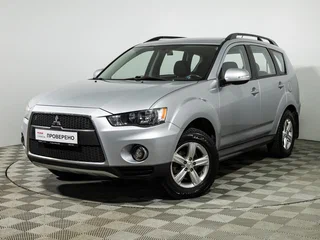 2011 Mitsubishi Outlander II Рестайлинг, серебристый, 849585 рублей, вид 1