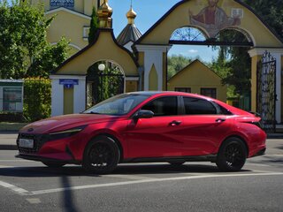 2021 Hyundai Elantra VII (CN7), красный, 2100000 рублей, вид 1