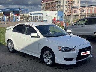 2008 Mitsubishi Lancer X, белый, 790000 рублей, вид 3