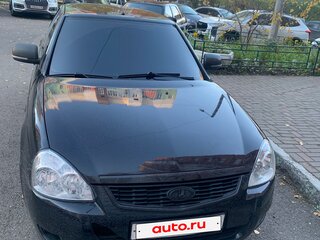 2014 Lada (ВАЗ) Priora I Рестайлинг, чёрный, 430000 рублей, вид 1