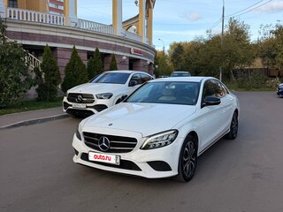 2018 Mercedes-Benz C-Класс 180 IV (W205) Рестайлинг, белый, 2550000 рублей, вид 1