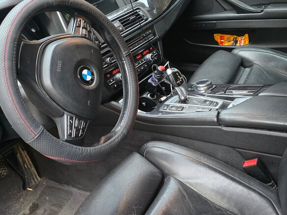 2014 BMW 5 серии 528i xDrive VI (F10/F11/F07) Рестайлинг, коричневый, 1700000 рублей - вид 7