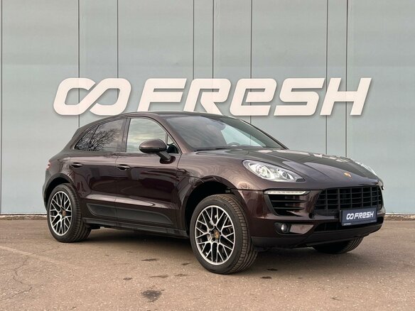 2016 Porsche Macan S I, коричневый, 3150000 рублей