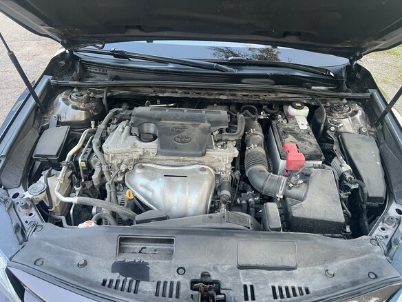 2019 Toyota Camry VIII (XV70), серый - вид 18