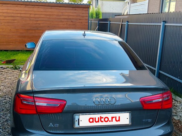 2013 Audi A6 IV (C7), серый, 1700000 рублей - вид 2