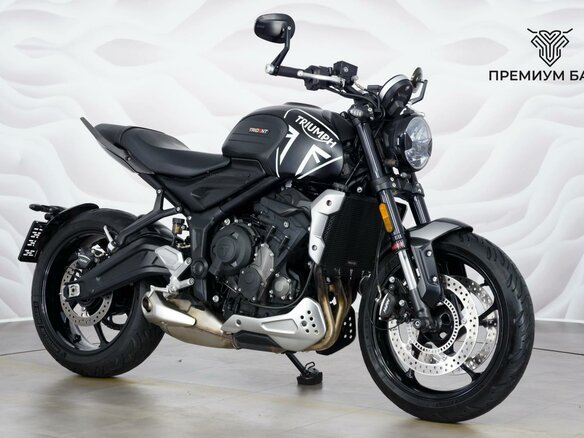 2021 Triumph Trident 660, чёрный, 690000 рублей - вид 4