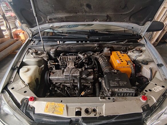 2008 Lada (ВАЗ) Kalina I, серебристый, 200000 рублей - вид 7
