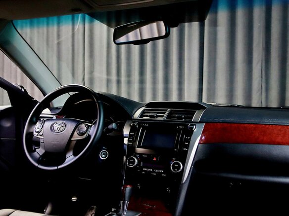 2012 Toyota Camry VII (XV50), чёрный, 1249000 рублей - вид 10