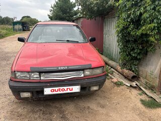 1990 Mitsubishi Colt III (C50), красный, 55000 рублей, вид 2
