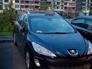 2009 Peugeot 308 I, синий, 550000 рублей, вид 1