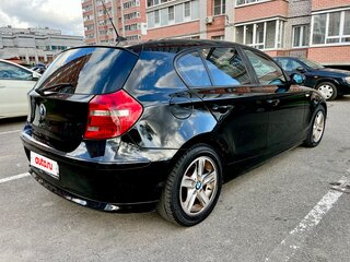 2008 BMW 1 серии 118i I (E81/E82/E87/E88) Рестайлинг, чёрный, 655000 рублей, вид 5