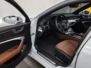 2022 Audi A6 45 TFSI V (C8) Рестайлинг, белый, 4360000 рублей, вид 5