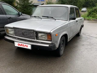2010 Lada (ВАЗ) 2107, серебристый, 70000 рублей, вид 1