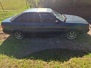 1992 Audi 80 V (B4), зелёный, 120000 рублей, вид 3