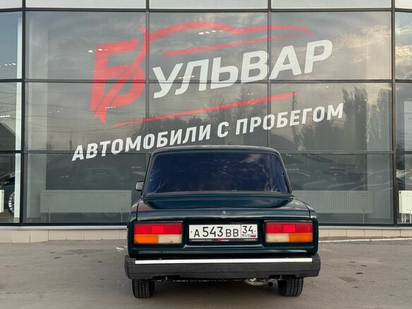 2006 Lada (ВАЗ) 2107, зелёный, 160000 рублей - вид 4