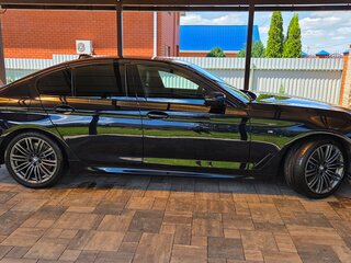 2018 BMW 5 серии 530d xDrive VII (G30/G31/G38), чёрный, 4890000 рублей, вид 5