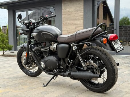 2016 Triumph Bonneville T120, чёрный, 1150000 рублей, вид 5