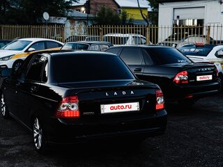 2017 Lada (ВАЗ) Priora I Рестайлинг, чёрный, 550000 рублей, вид 4