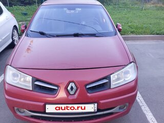 2008 Renault Megane II Рестайлинг, красный, 400000 рублей, вид 1