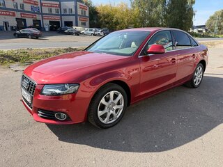 2008 Audi A4 IV (B8), красный, 940000 рублей, вид 1