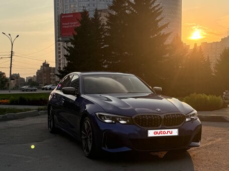 2021 BMW 3 серии M340i xDrive VII (G2x), синий, 5870000 рублей, вид 3