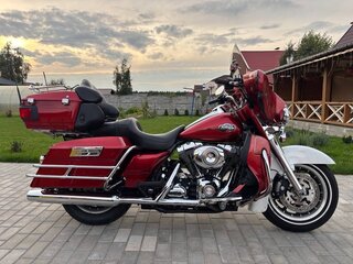 2008 Harley-Davidson Electra Glide, красный, 630000 рублей, вид 1