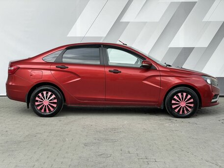2016 Lada (ВАЗ) Vesta I, красный, 551000 рублей, вид 4